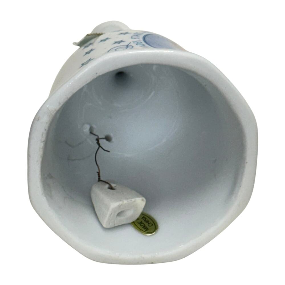 Precious Moments Style Morehead Angel Bell Little Angels Gather Porcelain - Picture 4 of 8